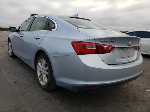1G1ZF5SU6JF119679 - 2018 CHEVROLET MALIBU HYB BLUE photo 3