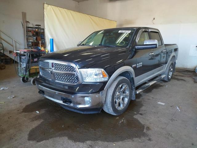 1C6RR7NT9ES221088 - 2014 RAM 1500 LARAM BLACK photo 2