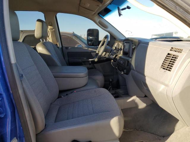 3D7KS28A68G180383 - 2008 DODGE RAM 2500 S BLUE photo 5