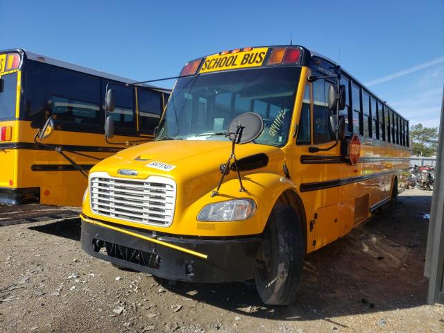 4UZABRFD1JCJG4605 - 2018 FREIGHTLINER CHASSIS B2 YELLOW photo 2