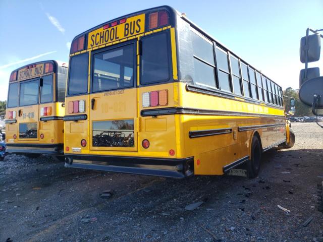 4UZABRFD1JCJG4605 - 2018 FREIGHTLINER CHASSIS B2 YELLOW photo 4