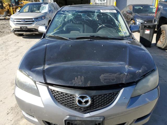 JM1BK32G061433318 - 2006 MAZDA 3 I GRAY photo 9