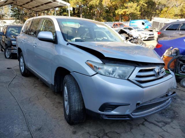 5TDZA3EH8BS016340 - 2011 TOYOTA HIGHLANDER SILVER photo 1