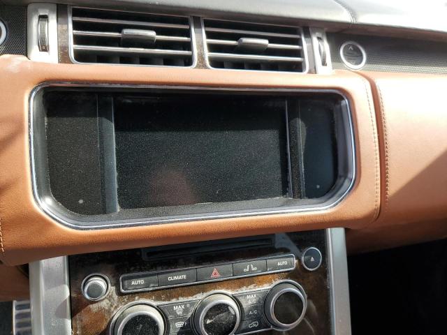 SALGV3EF6GA250516 - 2016 LAND ROVER RANGE ROVE BLACK photo 9