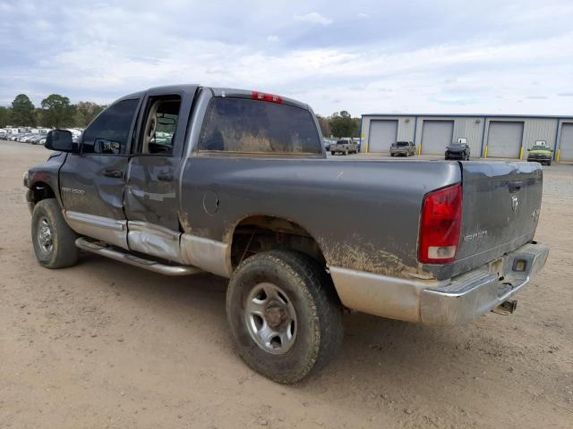 3D7KS28C65G751285 - 2005 DODGE RAM 2500 S GRAY photo 3