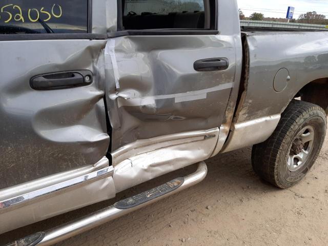 3D7KS28C65G751285 - 2005 DODGE RAM 2500 S GRAY photo 9