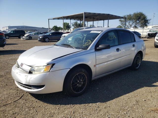 1G8AG52F03Z141725 - 2003 SATURN ION LEVEL SILVER photo 2