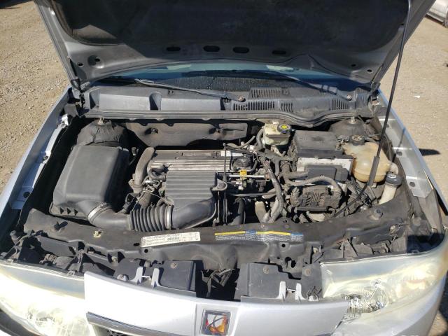 1G8AG52F03Z141725 - 2003 SATURN ION LEVEL SILVER photo 7