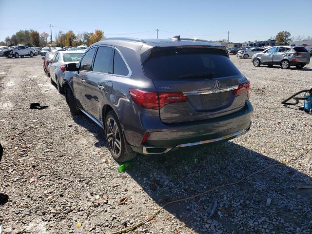 5FRYD4H83HB005102 - 2017 ACURA MDX ADVANC CHARCOAL photo 3