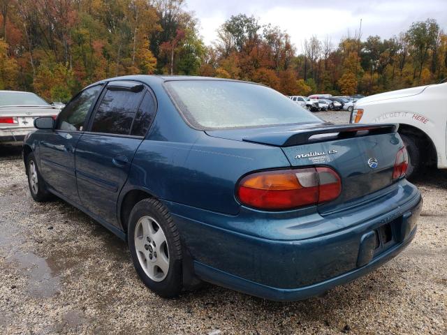 1G1NE52J43M569076 - 2003 CHEVROLET MALIBU LS GREEN photo 3