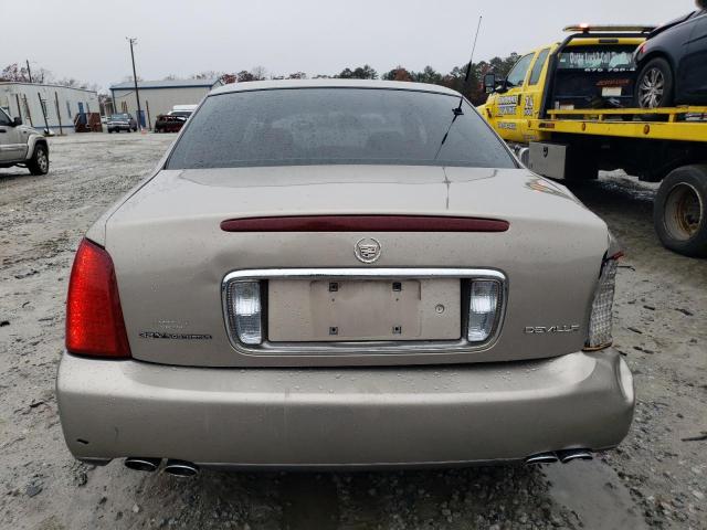 1G6KD54Y82U102011 - 2002 CADILLAC DEVILLE TAN photo 6