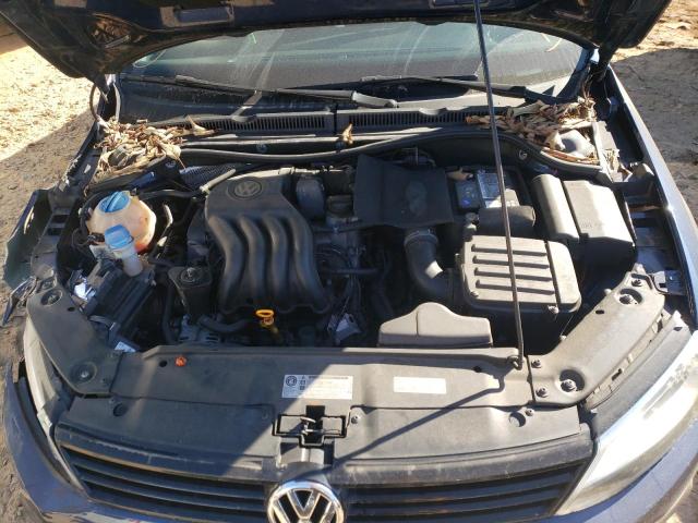 3VW2K7AJ5DM295423 - 2013 VOLKSWAGEN JETTA BASE 蓝色 照片 7