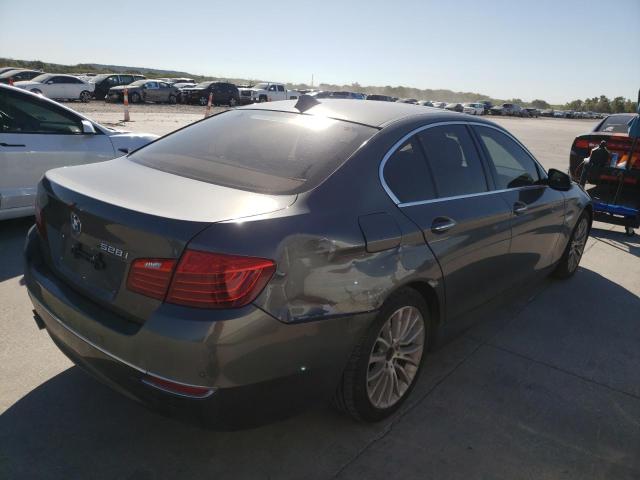 WBA5A7C50ED614353 - 2014 BMW 528 XI GRAY photo 4