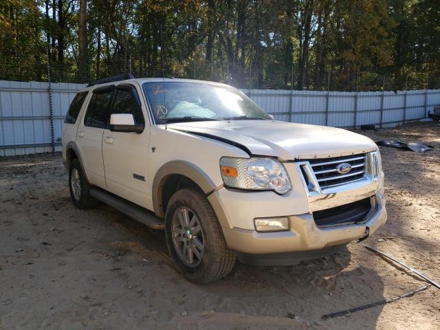 1FMEU64818UA66781 - 2008 FORD EXPLORER E WHITE photo 1