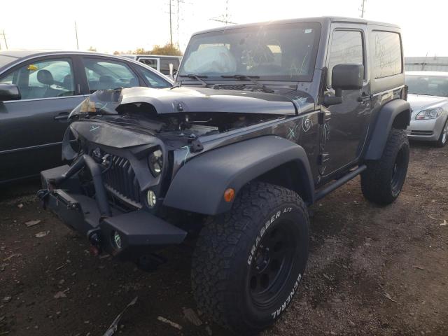 1C4GJWAG9JL927153 - 2018 JEEP WRANGLER S 石墨色 照片 2