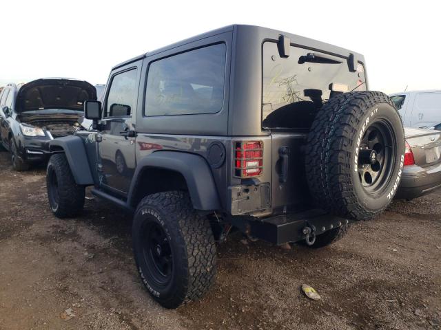 1C4GJWAG9JL927153 - 2018 JEEP WRANGLER S 石墨色 照片 3