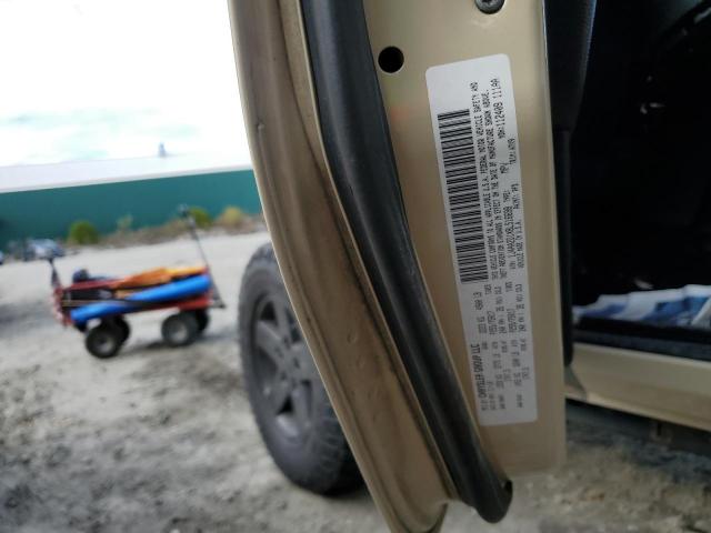 1J4AA2D1XBL516698 - 2011 JEEP WRANGLER S CREAM photo 10