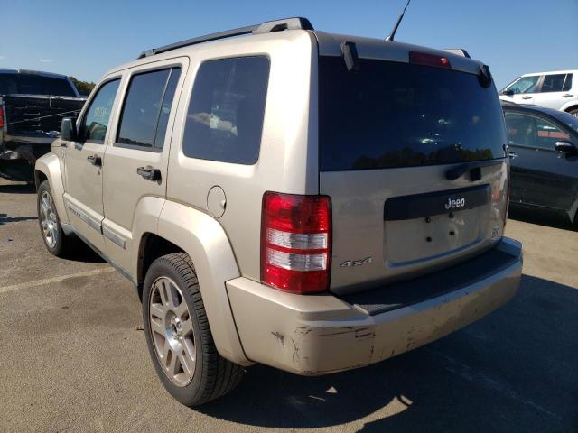 1J4PN2GK0BW546889 - 2011 JEEP LIBERTY TAN photo 3