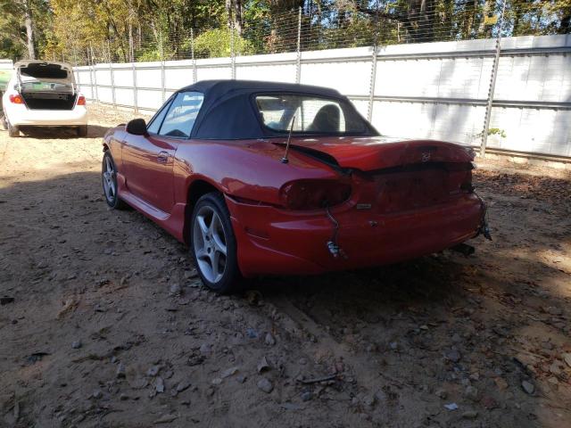 JM1NB353430303338 - 2003 MAZDA MX5 MIATA RED photo 3