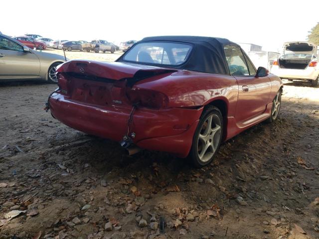 JM1NB353430303338 - 2003 MAZDA MX5 MIATA RED photo 4