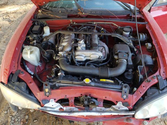 JM1NB353430303338 - 2003 MAZDA MX5 MIATA RED photo 7