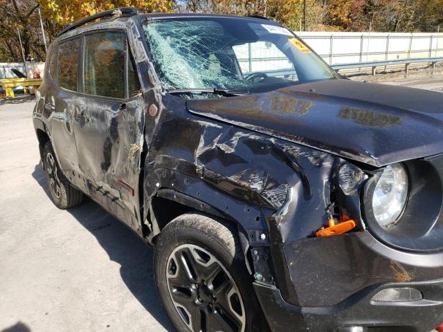 ZACCJBCB4HPE48850 - 2017 JEEP RENEGADE T GRAY photo 9