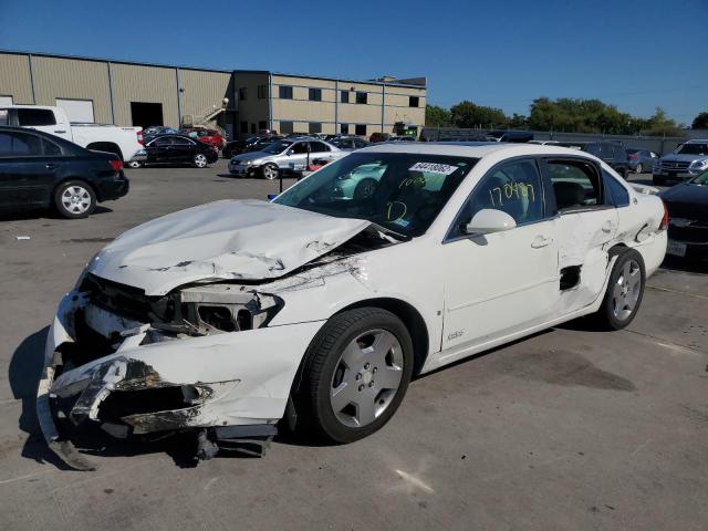 2G1WD58C869100641 - 2006 CHEVROLET IMPALA SUP Ақ фото 10