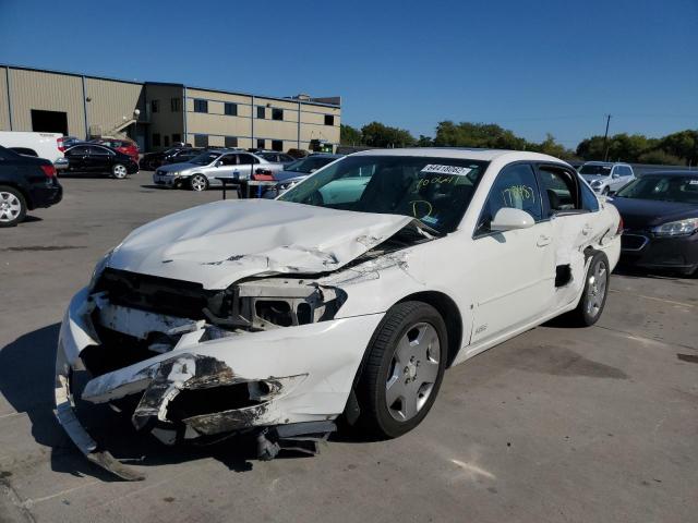 2G1WD58C869100641 - 2006 CHEVROLET IMPALA SUP Ақ фото 2