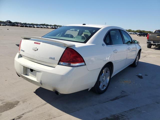 2G1WD58C869100641 - 2006 CHEVROLET IMPALA SUP Ақ фото 4