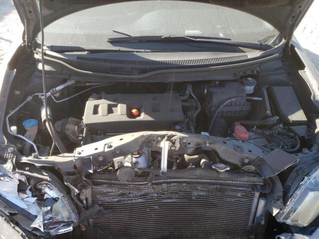 2HGFB2F92CH569293 - 2012 HONDA CIVIC EXL رمادي صورة 7