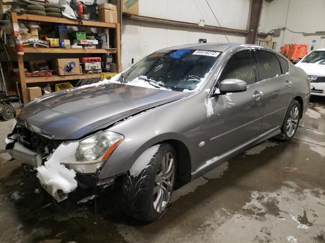 JNKBY01F18M550248 - 2008 INFINITI M45 GRAY photo 2