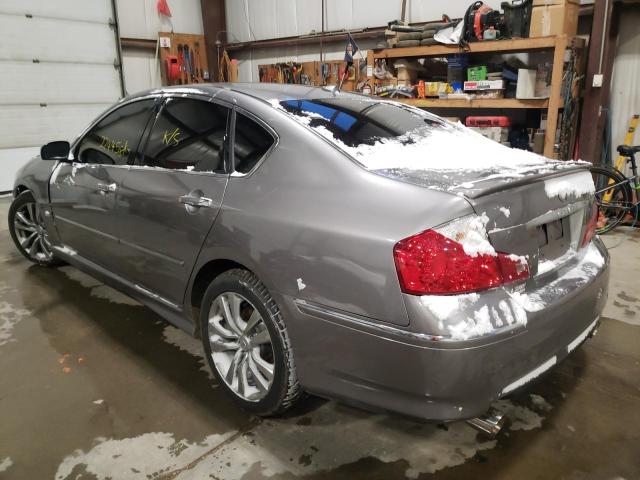 JNKBY01F18M550248 - 2008 INFINITI M45 GRAY photo 3