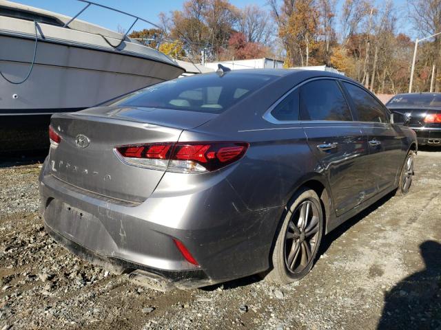 5NPE34AF5JH662068 - 2018 HYUNDAI SONATA SPO GRAY photo 4