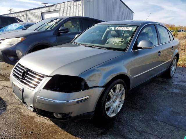 WVWRU63B55E041441 - 2005 VOLKSWAGEN PASSAT GLX GRAY photo 2