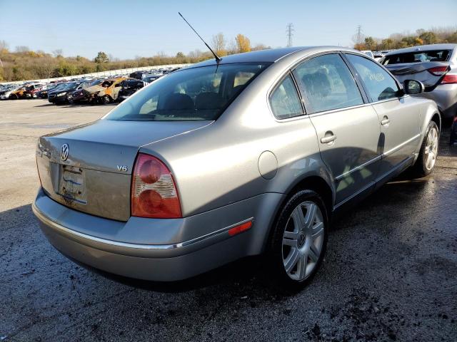 WVWRU63B55E041441 - 2005 VOLKSWAGEN PASSAT GLX GRAY photo 4