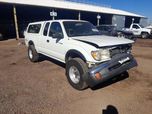 4TAWN72N3WZ029506 - 1998 TOYOTA TACOMA XTR WHITE photo 1