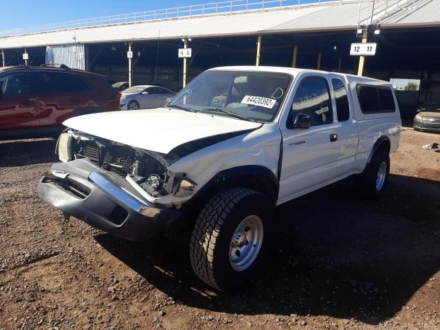 4TAWN72N3WZ029506 - 1998 TOYOTA TACOMA XTR WHITE photo 2