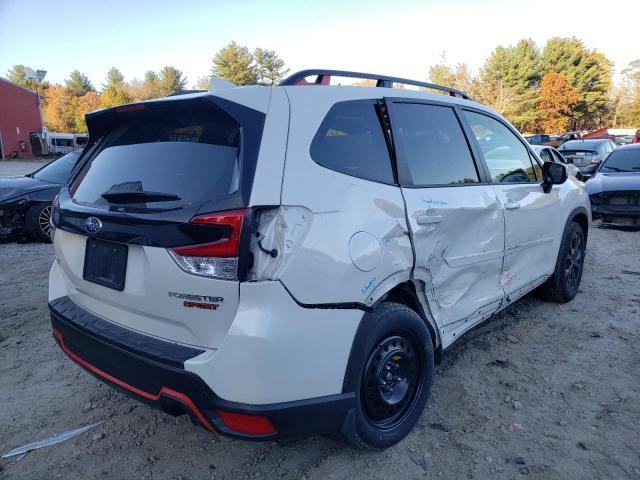 JF2SKAPC8KH537553 - 2019 SUBARU FORESTER S WHITE photo 4