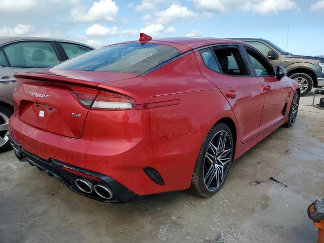 KNAE55LC4P6124870 - 2023 KIA STINGER GT RED photo 4