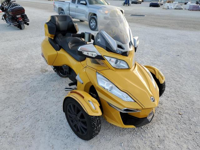 2BXNBCD13EV000163 - 2014 CAN-AM SPYDER ROA YELLOW photo 1