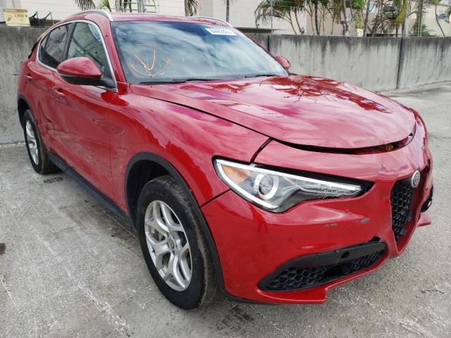 ZASPAJANXK7C68731 - 2019 ALFA ROMEO STELVIO RED photo 1