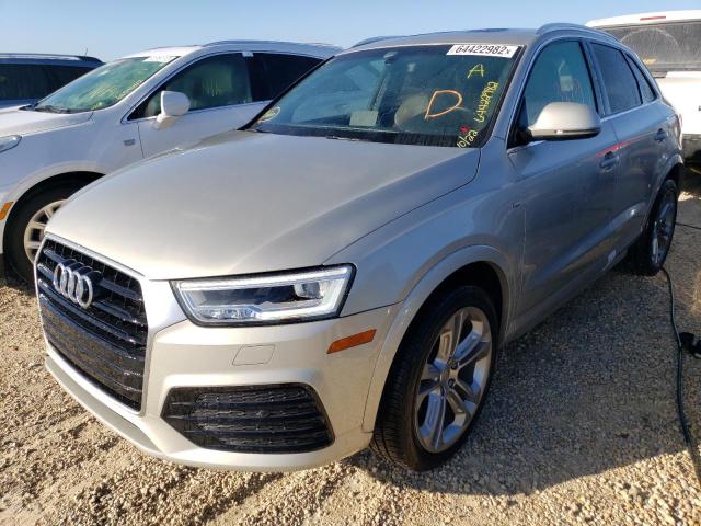 WA1HCCFS9JR010229 - 2018 AUDI Q3 PREMIUM BEIGE photo 2