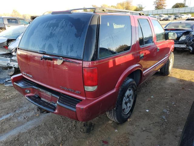 1GNDT13W12K211107 - 2002 CHEVROLET BLAZER BURGUNDY photo 4