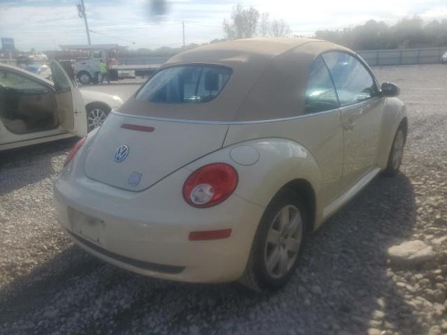 3VWRF31YX7M412040 - 2007 VOLKSWAGEN NEW BEETLE 米色 照片 4