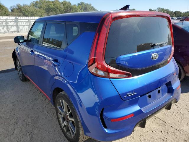 KNDJ63AU6L7083449 - 2020 KIA SOUL GT LI BLUE photo 3