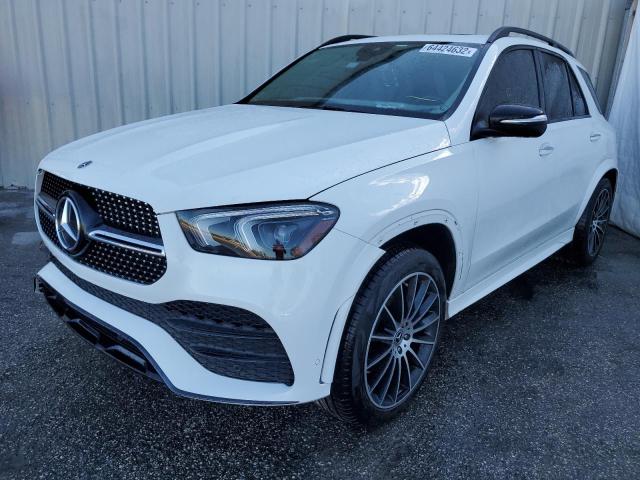 4JGFB4JB1LA156005 - 2020 MERCEDES-BENZ GLE 350 WHITE photo 2