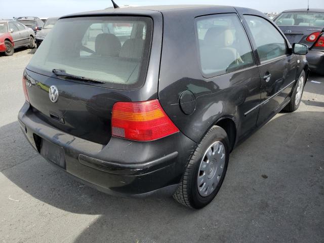 WVWBT21J81W057208 - 2001 VOLKSWAGEN GOLF GL BLACK photo 4