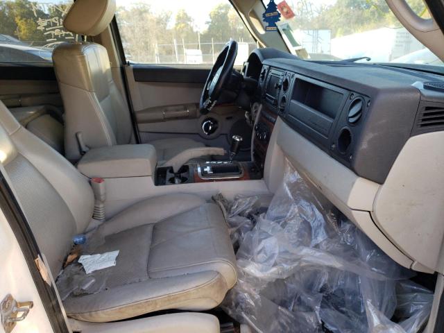 1J8HG58246C245059 - 2006 JEEP COMMANDER 白色 照片 5