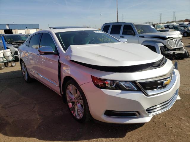 2G1125S38J9145287 - 2018 CHEVROLET IMPALA PRE WHITE photo 1