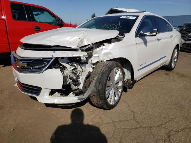 2G1125S38J9145287 - 2018 CHEVROLET IMPALA PRE თეთრი ფოტო 2